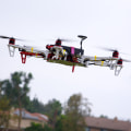 How do drones transfer data?