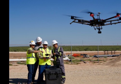 What is the advantages of drones in civil engineering?